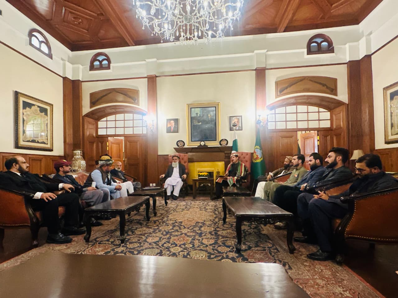 Kharoti Global Organization & Afghan Transit Trade Delegation Meets Governor Khyber Pakhtunkhwa